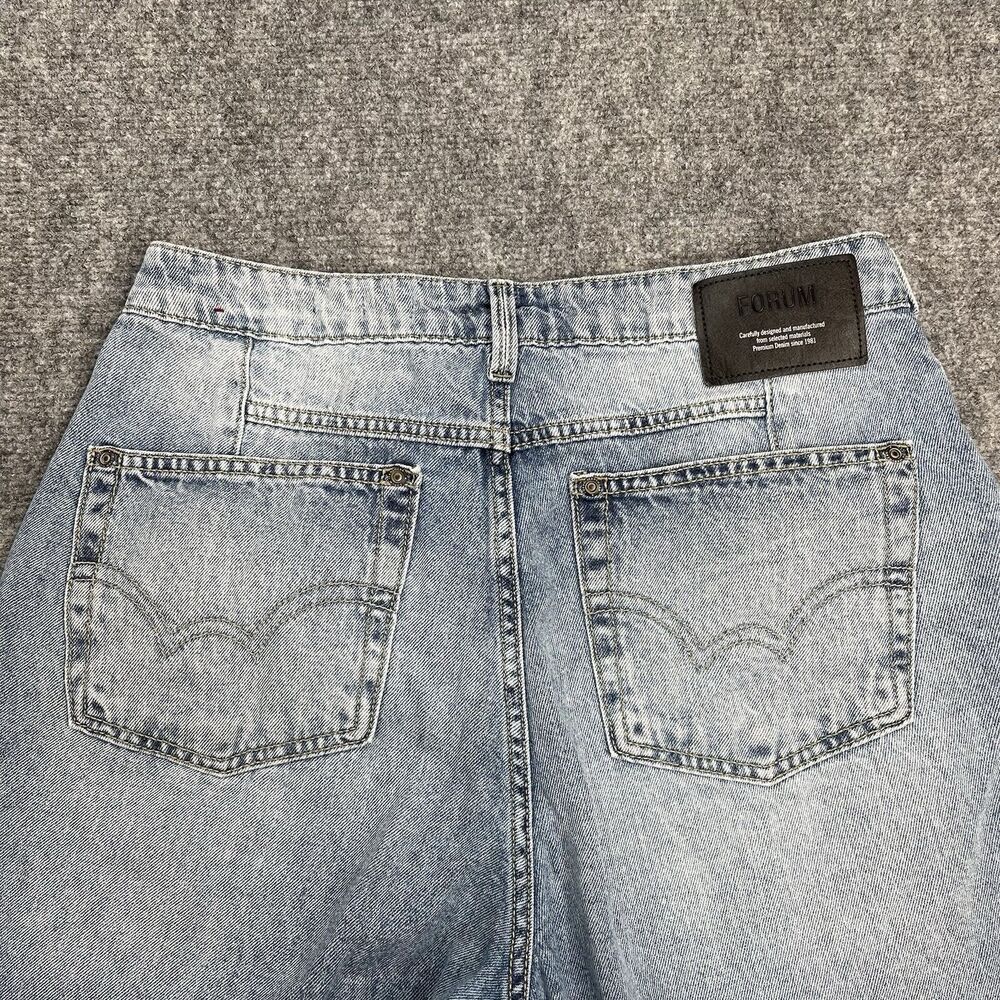 Forum Jeans Womens Us Size 32X29 EUR Size 44 Lola 6 Pocket High Rise Loose Fit - Picture 4 of 11